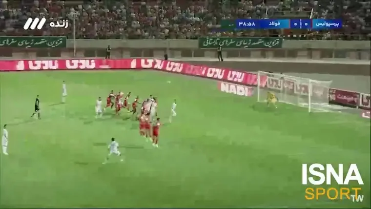 خلاصه بازی پرسپولیس ۲ - ۰ فولاد