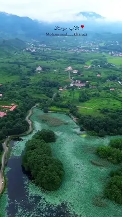 زیبایی های تالاب سوستان لاهیجان