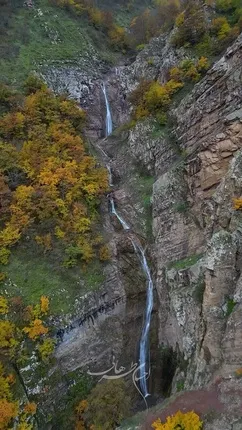 فیلم آبشار جاده چالوس