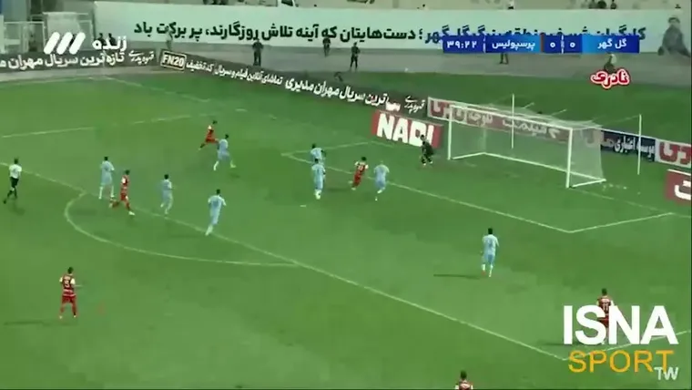 خلاصه بازی گل‌گهر سیرجان ۰ - ۱ پرسپولیس