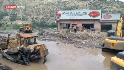 مسدودیت ادامه دار جاده فیروزکوه + تصاویر