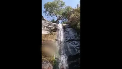 آبشار سیجان گوهری زیبا در دل جاده چالوس