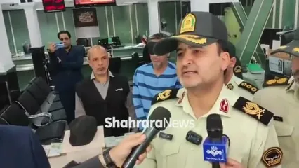 بازسازی صحنه سرق مسلحانه از بانک سپه مشهد / سارق مسلح به صحنه جرم بازگشت و جزییات