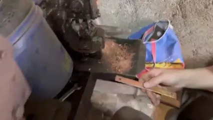 مسگری؛ فرآیند ساخت درب قابلمه مسی توسط استاد مسگر ایرانی