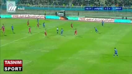 فیلم گل اول استقلال خوزستان به پرسپولیس