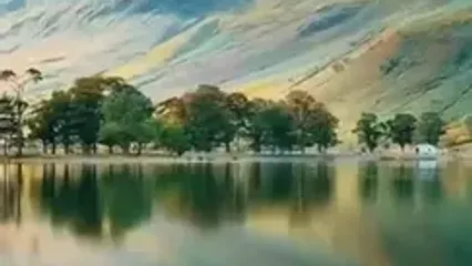 دریاچه باترمر، زیباترین دریاچه انگلستان در پارک ملی Lake District