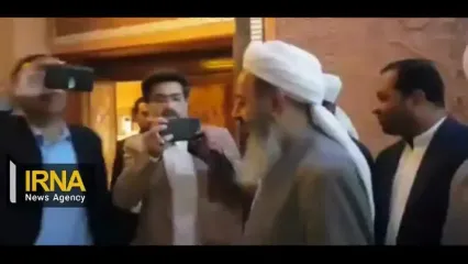 استقبال مولوی عبدالحمید از مسعود پزشکیان