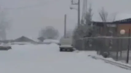 فیلم بارش برف سنگین در کجور مازندران