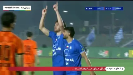 خلاصه بازی استقلال 1 - مس کرمان 0 / استقلال راهی یک هشتم شد