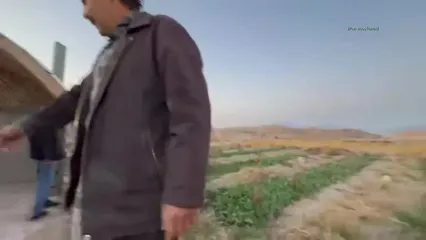 مراحل تماشایی پخت نان سنتی چهارسنگ در ندوشن یزد