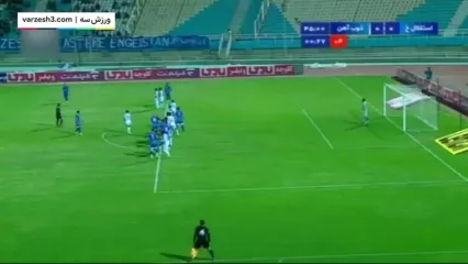 خلاصه بازی استقلال خوزستان 0 - ذوب آهن 0