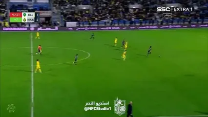 دبل رونالدو در دیدار امشب النصر مقابل الخلیج