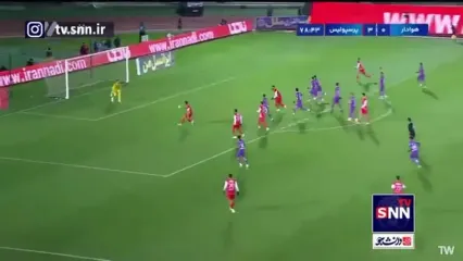 هتریک علیپور با گل چهارم پرسپولیس به هوادار/لحظه گل