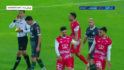 خلاصه بازی ذوب آهن 0 - پرسپولیس 0