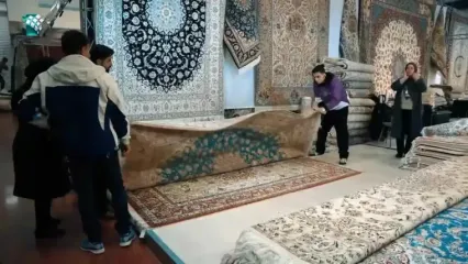 شکوه فرش دستباف ایران در نمایشگاه اصفهان