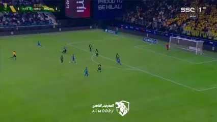 گل دوم الهلال به الاتحاد توسط مارکوس لئوناردو