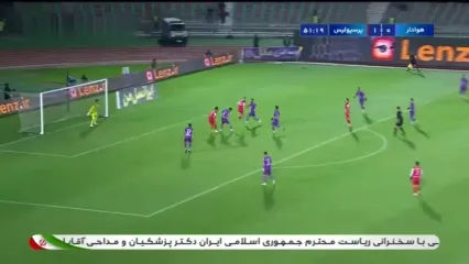 خلاصه بازی هوادار 0 - پرسپولیس 5