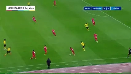 خلاصه بازی سپاهان 3 - 2پرسپولیس