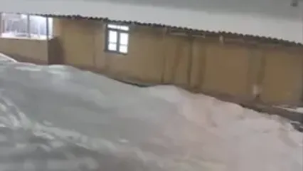 فیلم زیبایی برف در ارتفاعات رامیان