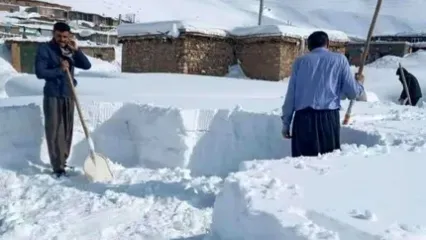 این منطقه ایران دیشب برای ساعاتی سیبری شد!