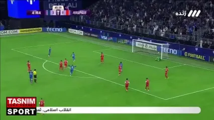 گل چهارم الهلال به پرسپولیس توسط سالم الدوسری 45+1