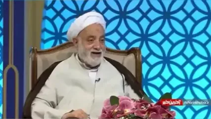 شوخی خنده دار حاج آقا قرائتی با نجم الدین شریعتی | مثل قوطی شکر هستی که پهلو گرمک کاشونه خودش مزه نداره