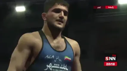 ابوالفضل رحمانی با شایستگی طلایی شد پیروزی چشم نواز برابر حریف قدرتمند قزاقزستانی