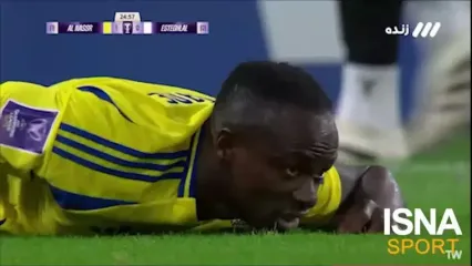 گل دوم النصر به استقلال توسط رونالدو