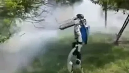 ربات‌ها جای انسان را در سم‌پاشی گرفتند