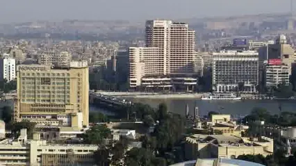 تصاویر آخرالزمانی از طوفان شن در بغداد