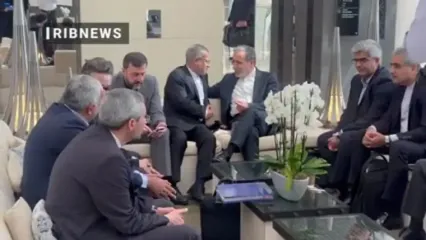 گفتگوی هیئت دیپلماتیک و کارشناسی ایران در مسقط پیش از آغاز گفتگوها