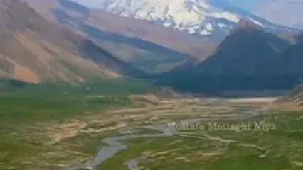 فیلم طبیعت بکر لار و دماوند در یک قاب