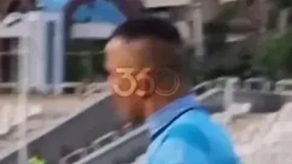 لحظه تقلب توپ‌جمع‌کن برای حامد لک
