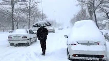 برفِ بهاری این استان کشور را سفیدپوش کرد