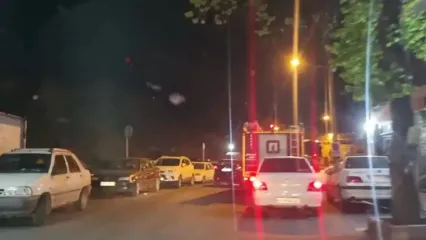 این نیسان پر از میلگرد خیابانی در تهران را به وحشت انداخت !