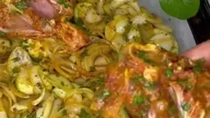 غذای مخصوص سیزده بدر بدون منقل