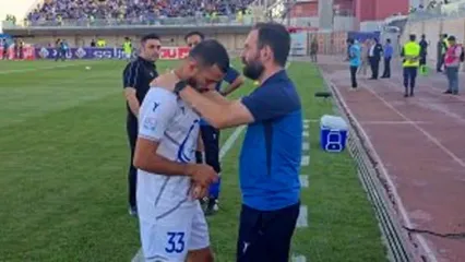 گریه مدافع استقلال پیش از دیدار با گل گهر