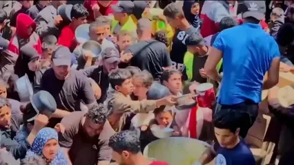 مرگ تدریجی اهالی غزه