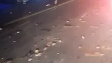 ببینید؛ تصادف زنجیره‌ای وحشتناک جاده سمیرم به یاسوج