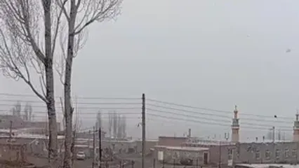 بارش برف در کوزه‌رش سلماس