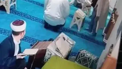واکنش معلم کلاس قرآن در لحظه وقوع زلزله استانبول