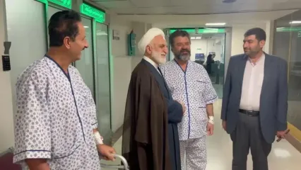 عیادت رئیس قوه قضاییه از مجتبی رحماندوست و سردار بلالی