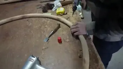 ببینید؛ فرآیند ساخت صندلی حصیری به روش یک استاد ژاپنی