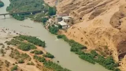رودخانه مارون روستای آب باران