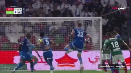 خلاصه بازی الاتفاق 1 - الهلال 1