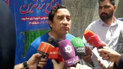 خداداد عزیزی: فوتبال ما یک قهرمانی به تراکتور بدهکار است