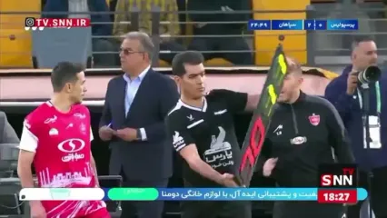 خلاصه بازی پرسپولیس تهران و سپاهان اصفهان 29 فروردین 1404