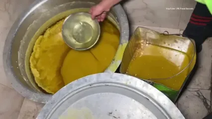 ببینید؛ غذای خیابانی در پاکستان؛ پخت آب نخود لاهوری در راولپندی