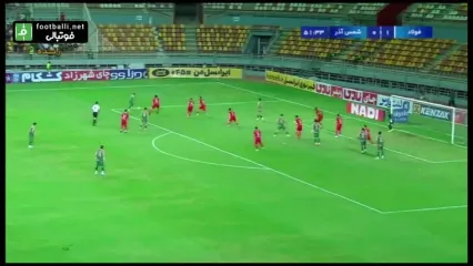 باخت پرسپولیس کار فولاد را آسان کرد؛ خلاصه بازی فولاد خوزستان ۱ - ۰ شمس آذر