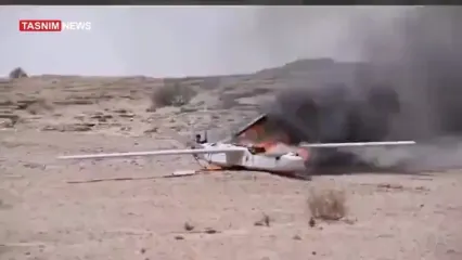 سرنگونی پهپاد ناشناس توسط حشد الشعبی